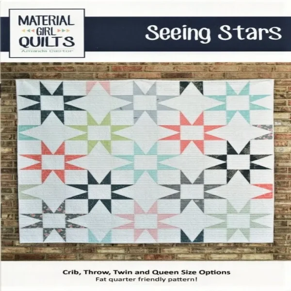 Material Girl Quilts: Star Design PDF Sewing Pattern material girl quilts star desi 0 1753358292 - JORDANFABRIICS